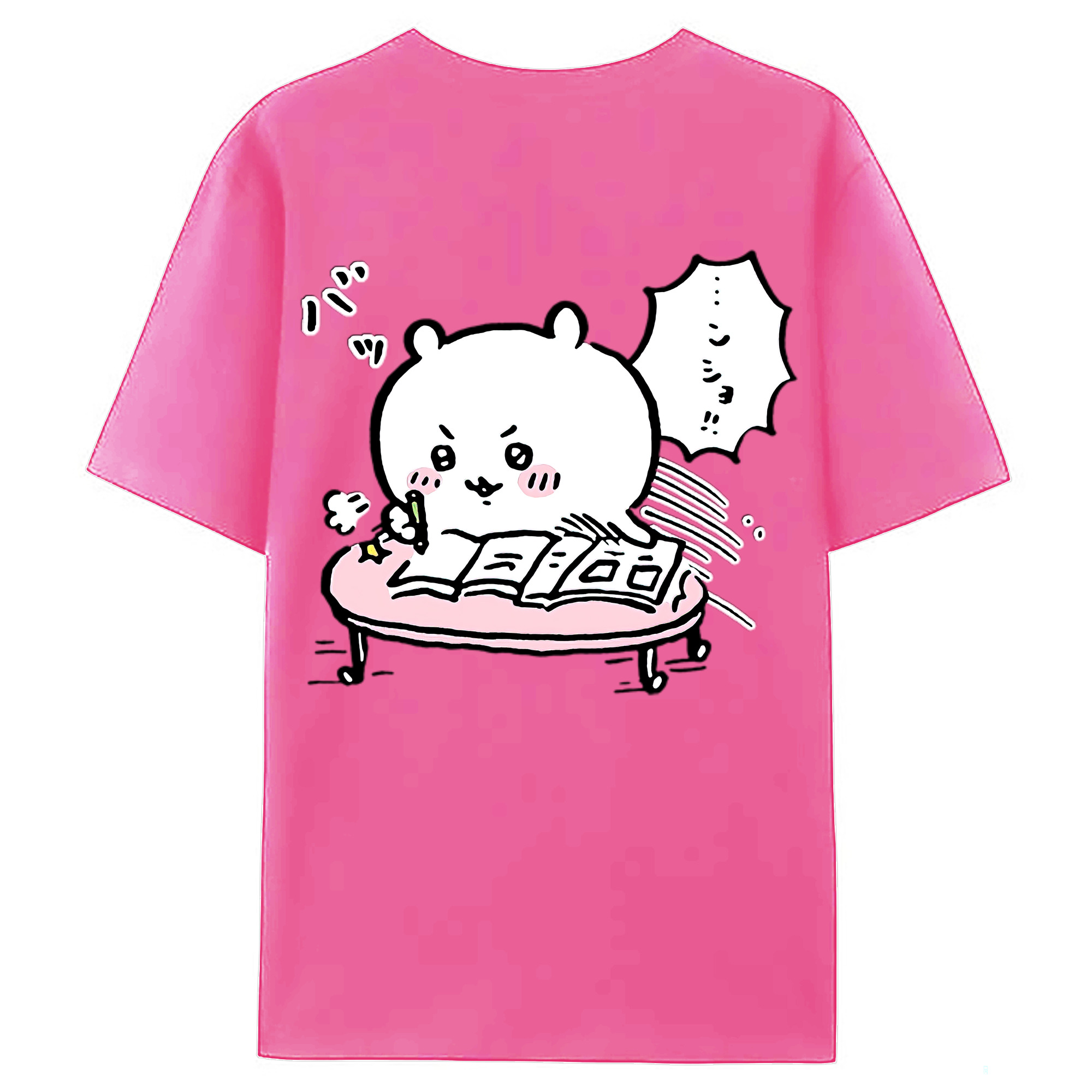 （画像用） ちいかわ ちいかわ Chii-kawa chiikawa レディース半袖Tシャツ(バックプリント)